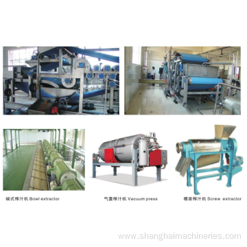 Industrial poly fruit juice extractor